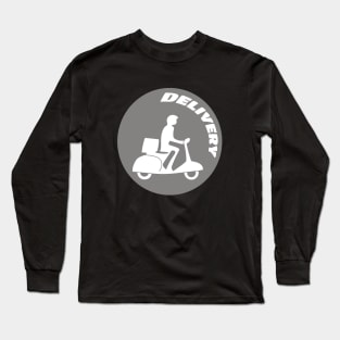 Delivery Silhouette Long Sleeve T-Shirt